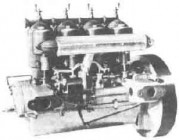 4-цилиндровый двигатель "Лесснер-32" мощностью 32 лошадиные силы