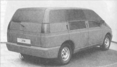 Второй вариант макета ВАЗ-2120 «Надежда» со старым названием ВАЗ-2114