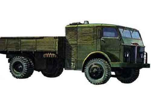 Опытный грузовик НАМИ-012