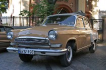 "Третья серия" автомобиля ГАЗ-21 "Волга" образца 1962 года.