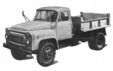 ГАЗ-52-02 с шасси под самосвалы САЗ-3503 и САЗ-3504