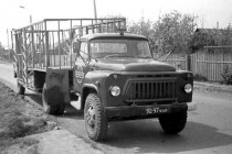 Опытный образец седельного тягача на базе грузовика ГАЗ-53А