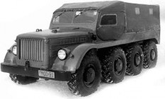 ГАЗ-62Б единственный экземпляр вездехода с колесной формулой 8х8