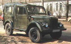 ГАЗ-69 с закрытым цельнометаллическим кузовом