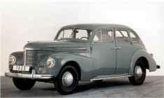 Немецкий Опель Капитан (Opel Kapitan) образца 1039 года был взят за основу автомобиля ГАЗ-М20