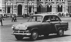 Москвич-402Т автомобиль для службы в такси 