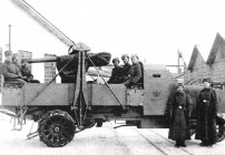 Бронированный Руссо-Балт-Т40/65 с зенитной установкой