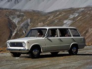 Итальянский автомобиль Fiat 124 Familiare, по его лицензионной копии изготавливался советский универсал ВАЗ-2102 "Жигули"